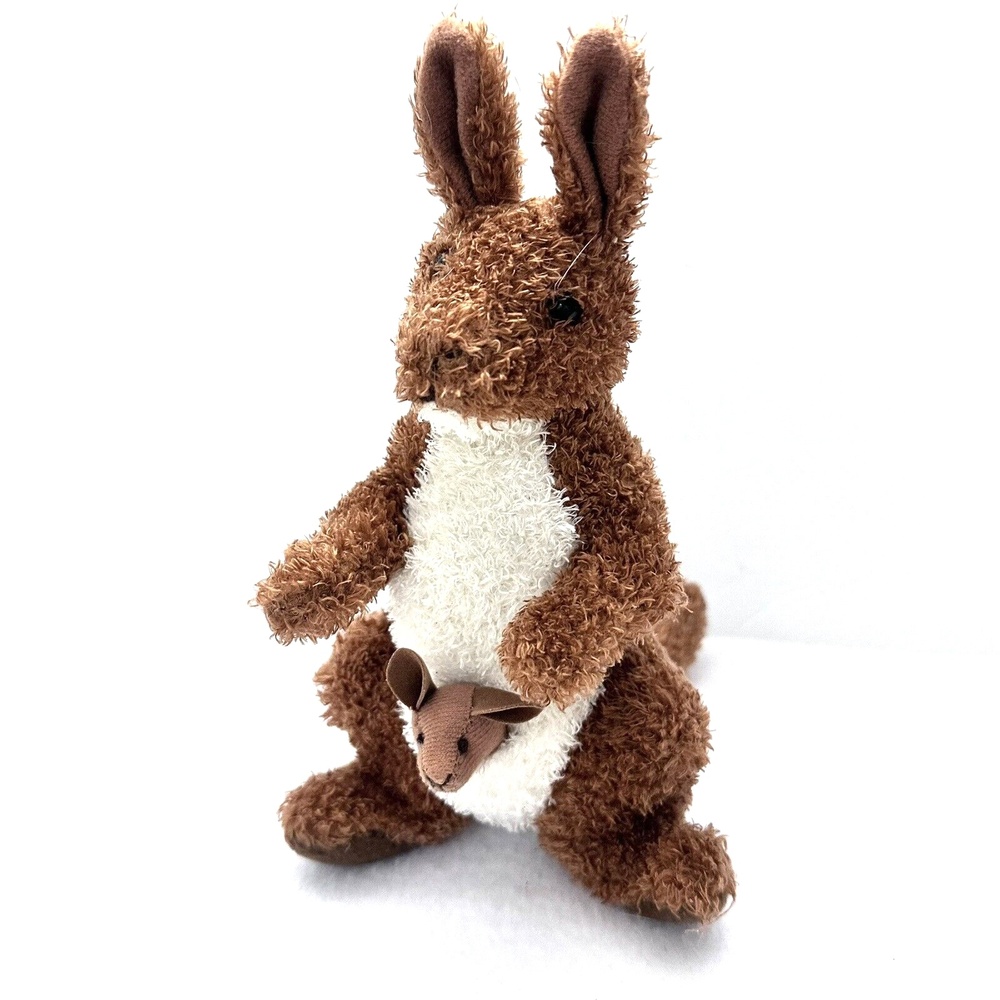 Douglas Kangaroo Plush Baby Joey Melbourne 8"Mini Stuffed Animal Cuddle Toy